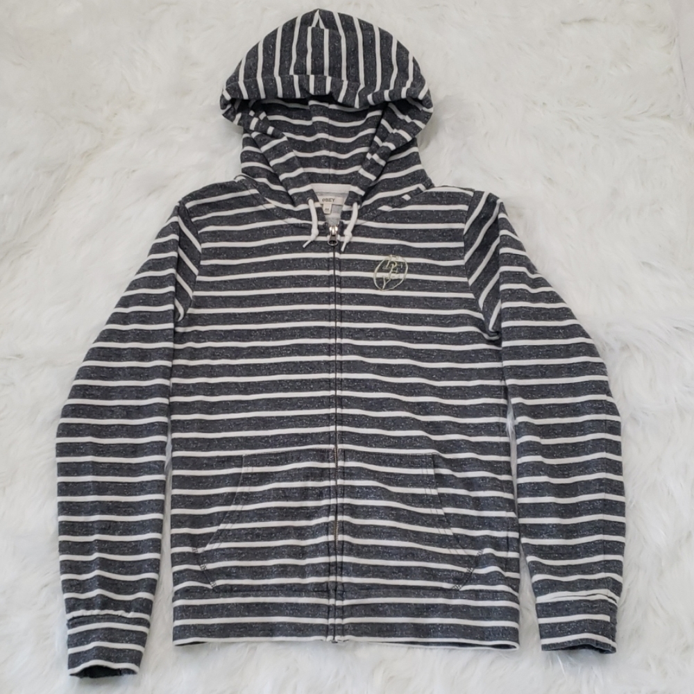 Women's Obey Zipper Hoodie